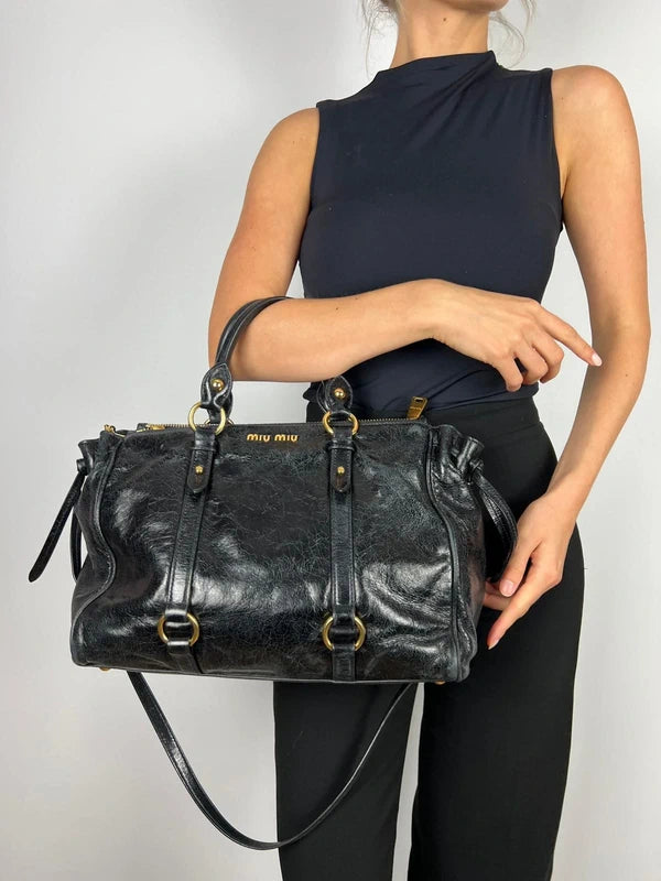 Miu Miu Vitello Lux Tote