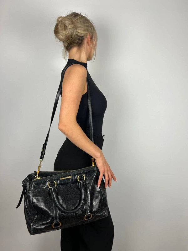 Miu Miu Vitello Lux Tote