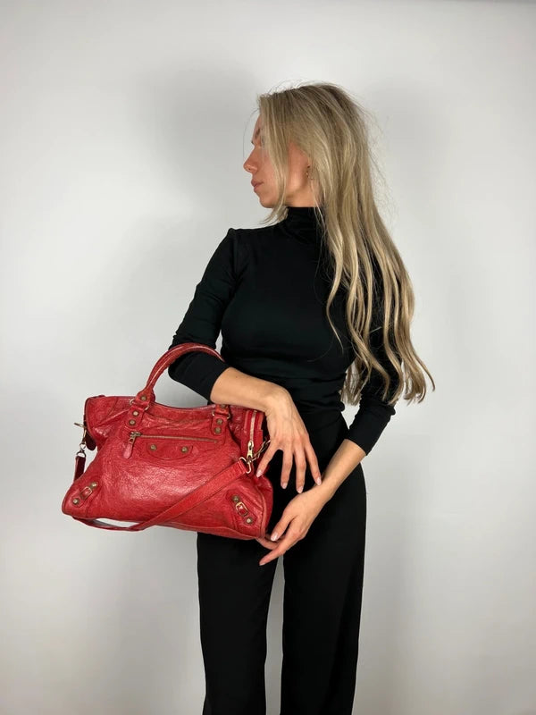 Balenciaga Le City rot