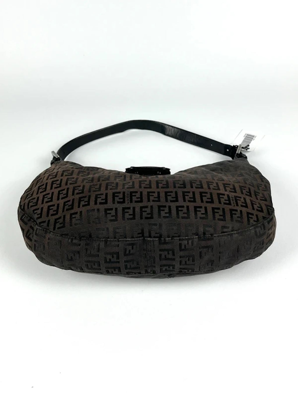 Fendi Zucchino Canvas Shoulder Bag