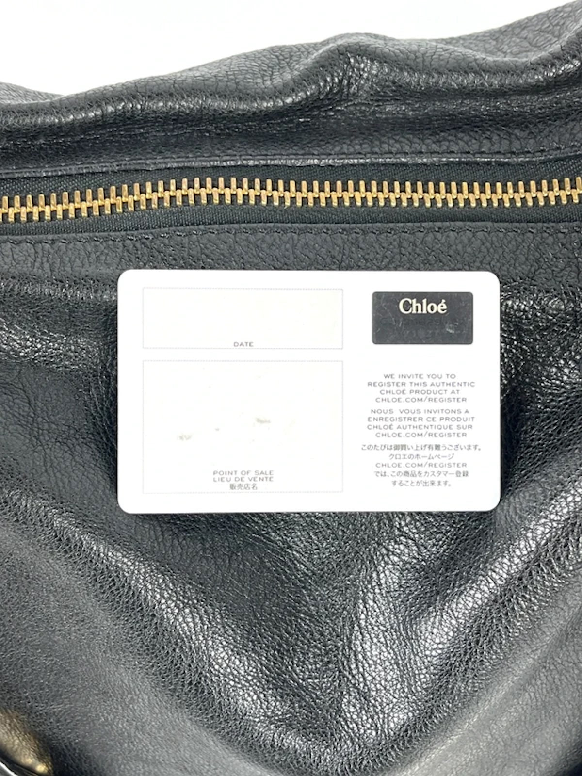 Chloé Paraty Large in Schwarz