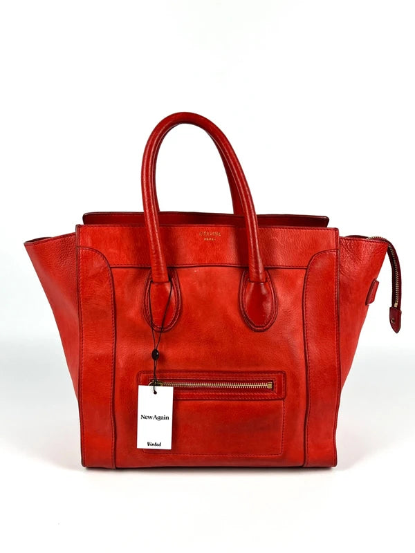 Céline Luggage F/2010 Rot/Korallenrot