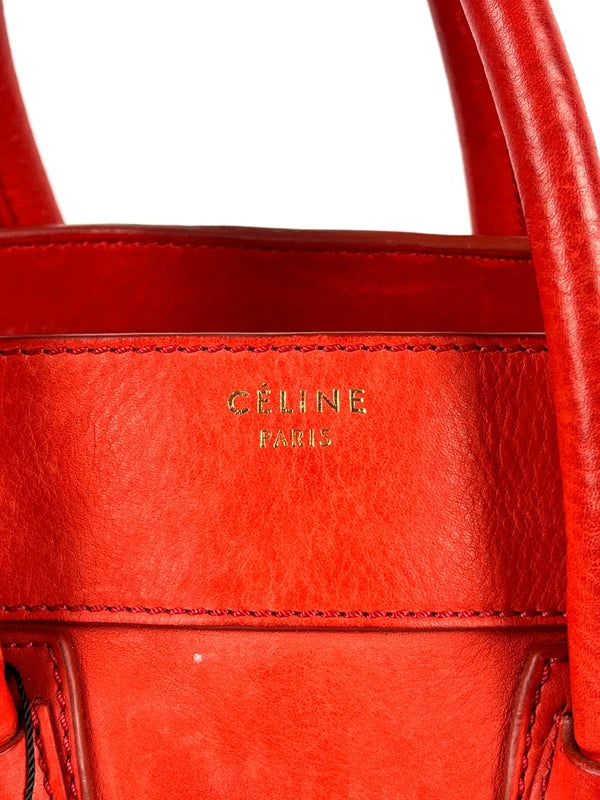 Céline Luggage F/2010 Rot/Korallenrot