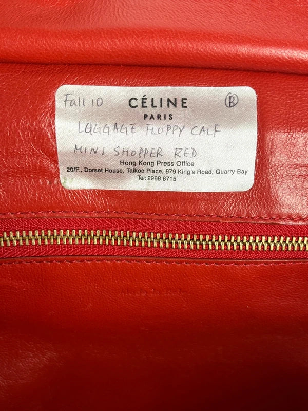Céline Luggage F/2010 Rot/Korallenrot