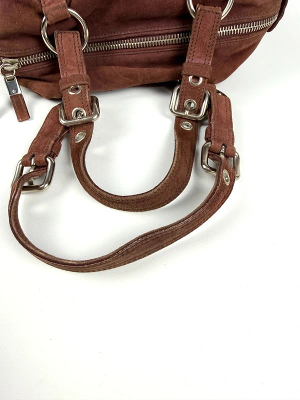 Prada wildleder rot neu