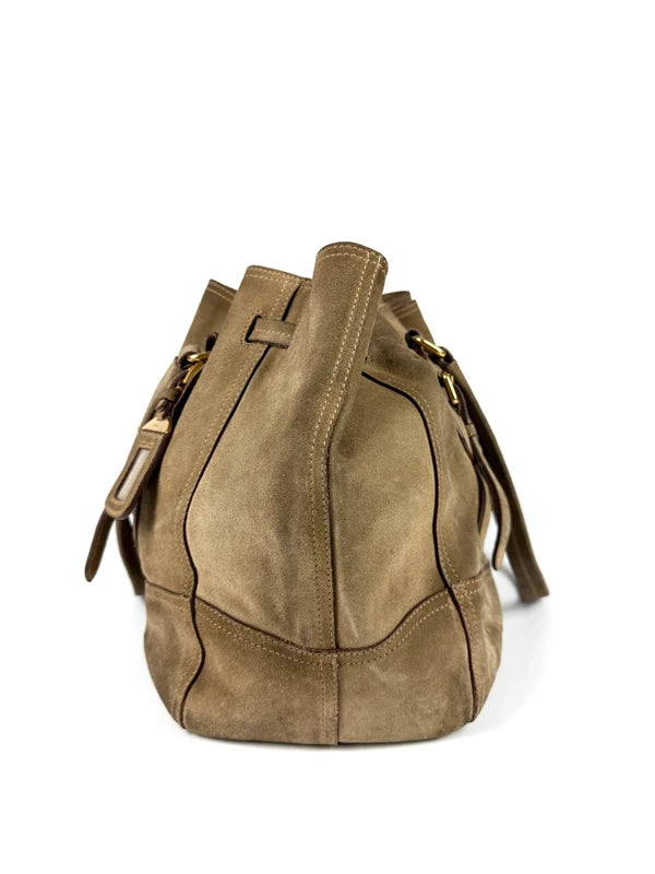 Prada Wildleder Tasche