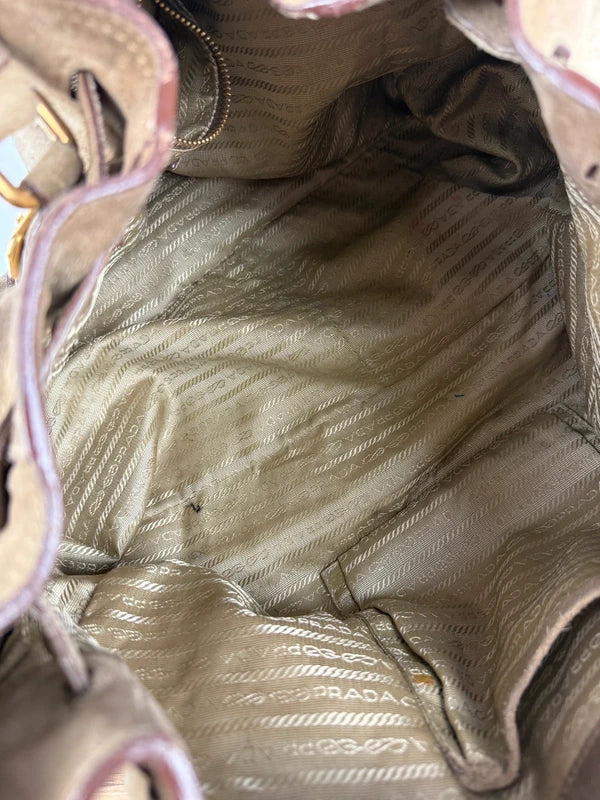 Prada Wildleder Tasche
