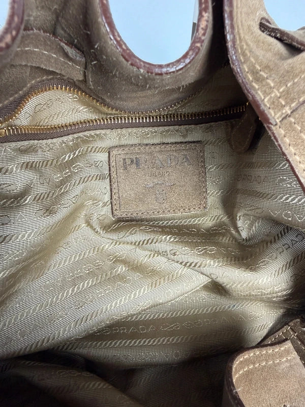 Prada Wildleder Tasche