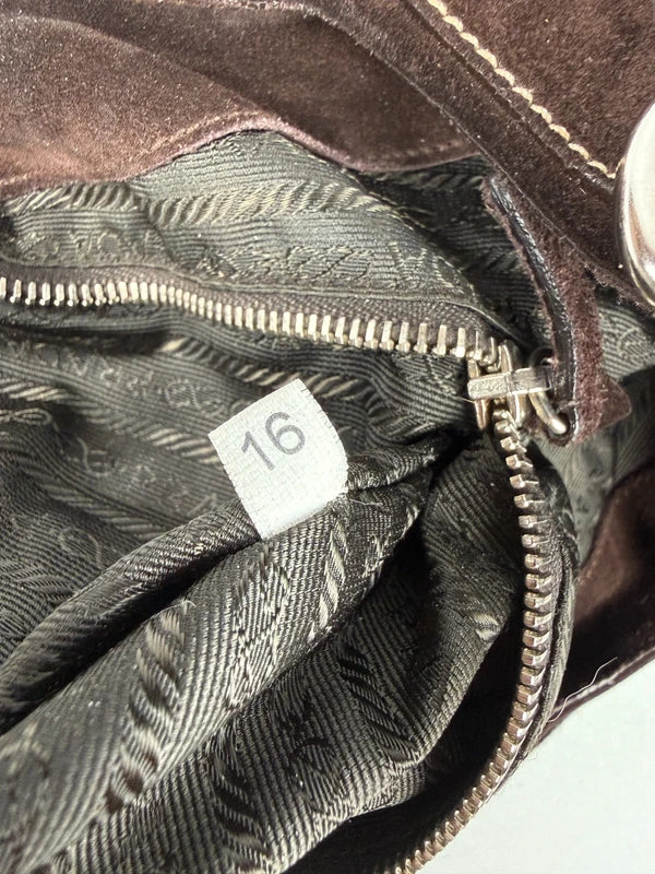 Prada Wildleder Tasche