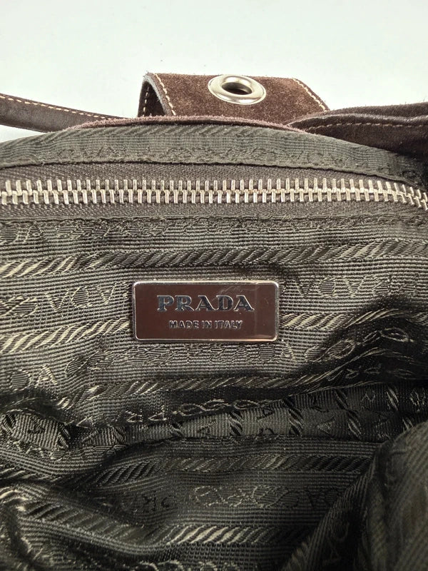 Prada Wildleder Tasche
