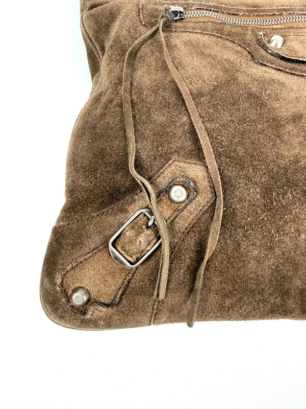 Balenciaga Paris Wildleder Tasche