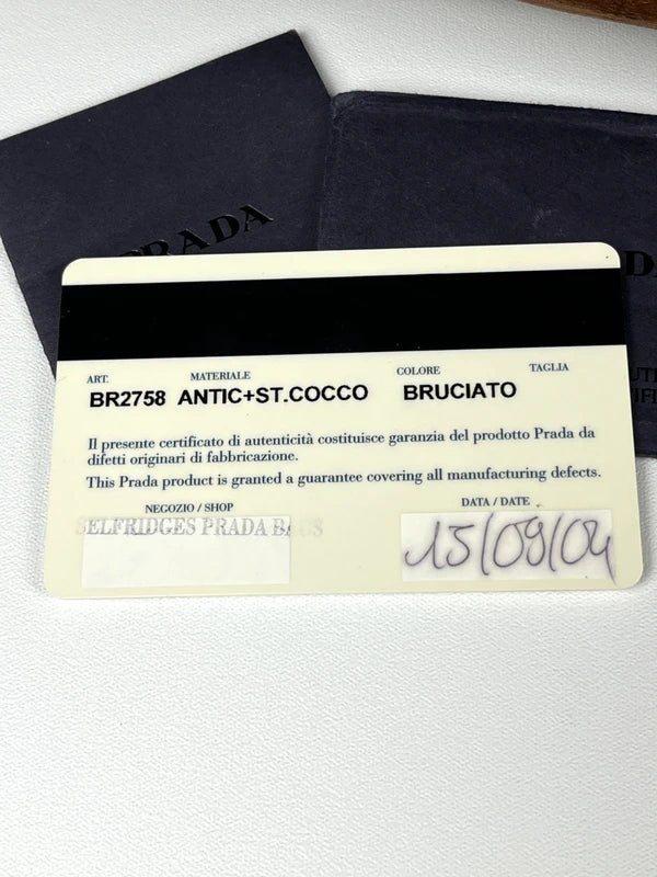 Prada Antic Easy Shoulder Bag