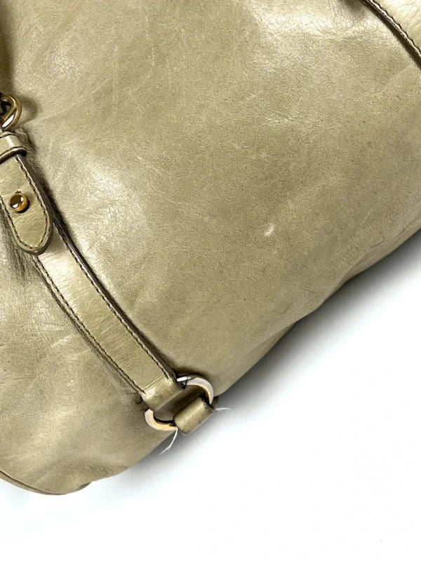 Miu Miu Vitello Lux Bow Satchel