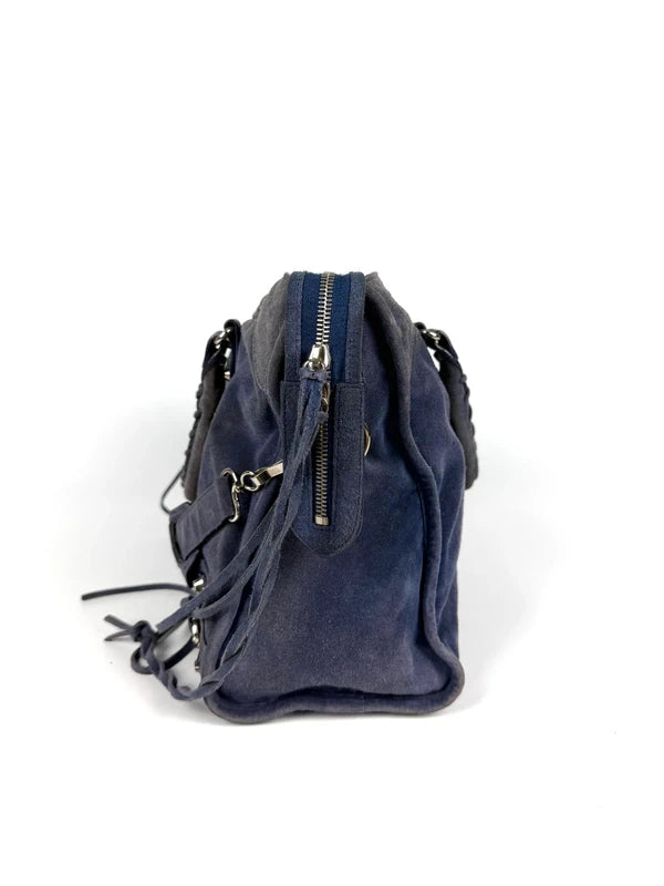 Balenciaga Le City Suede Lila