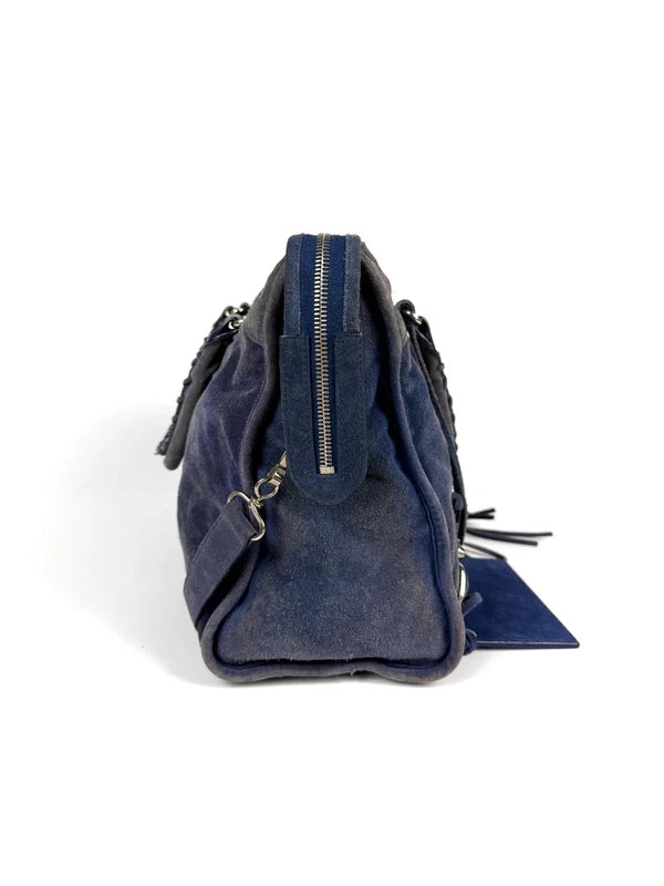 Balenciaga Le City Suede Lila