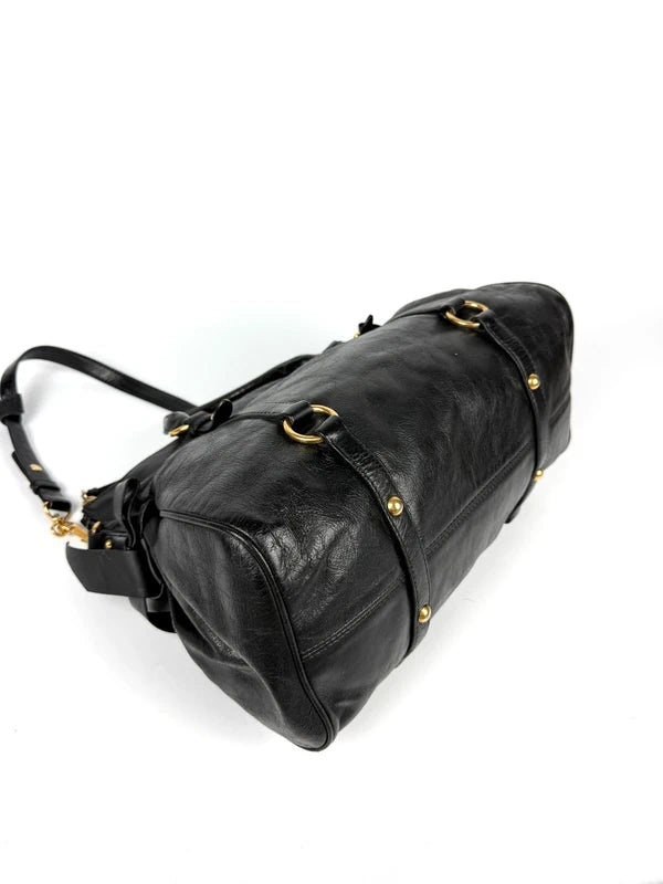 Miu Miu Vitello Lux Bow Bag