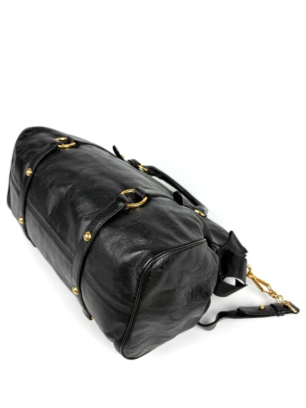 Miu Miu Vitello Lux Bow Bag