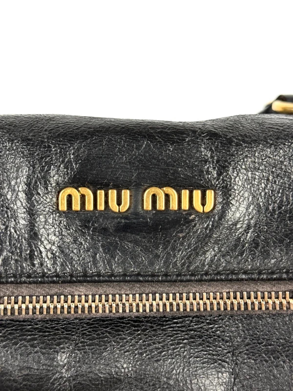 Miu Miu Vitello Lux Bow Bag