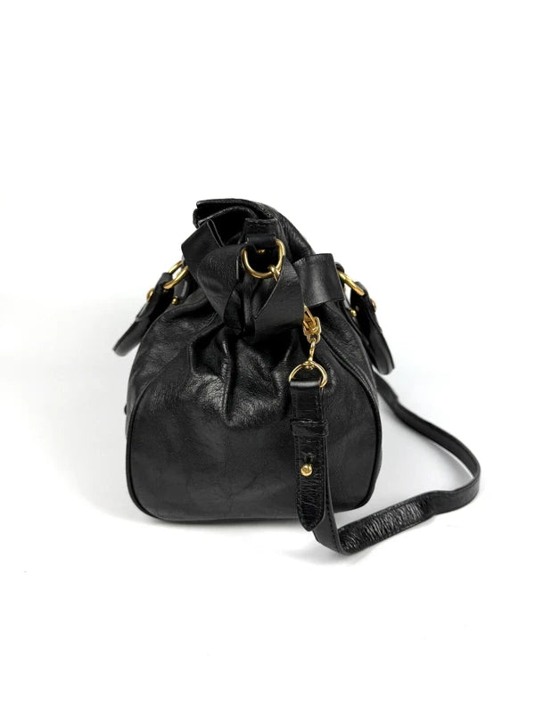Miu Miu Vitello Lux Bow Bag