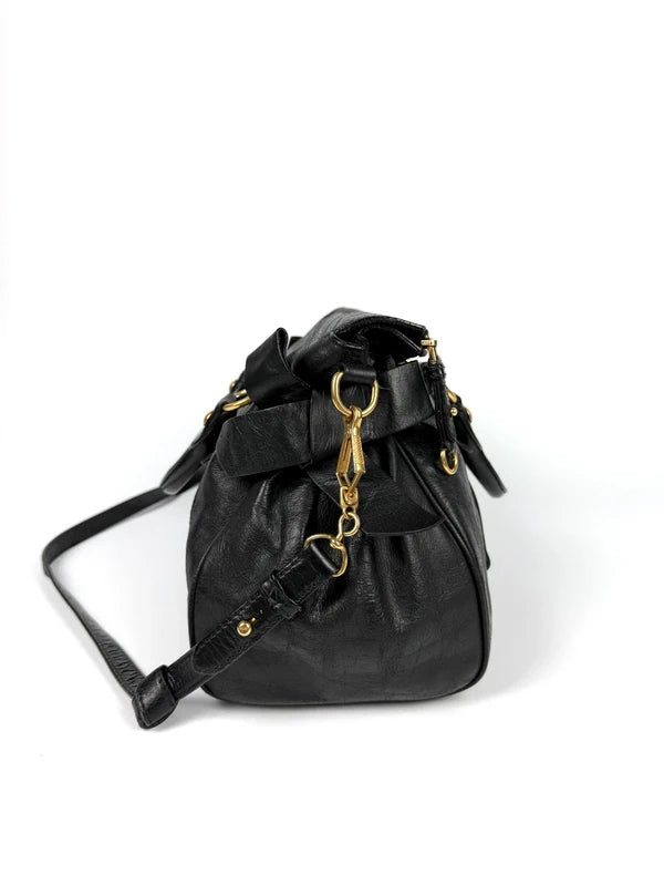 Miu Miu Vitello Lux Bow Bag