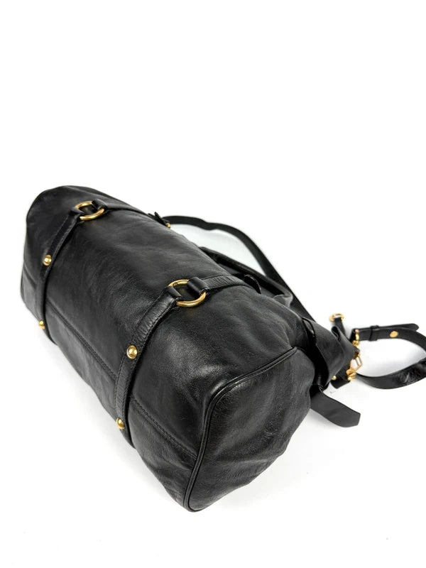 Miu Miu Vitello Lux Bow Bag