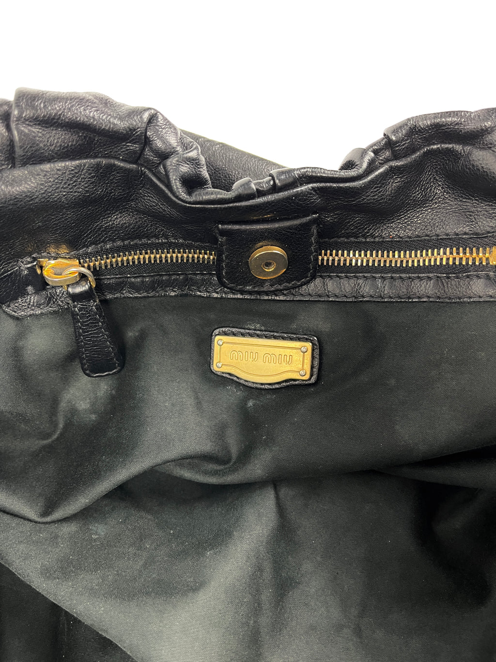 Miu Miu Ruffle Hobo
