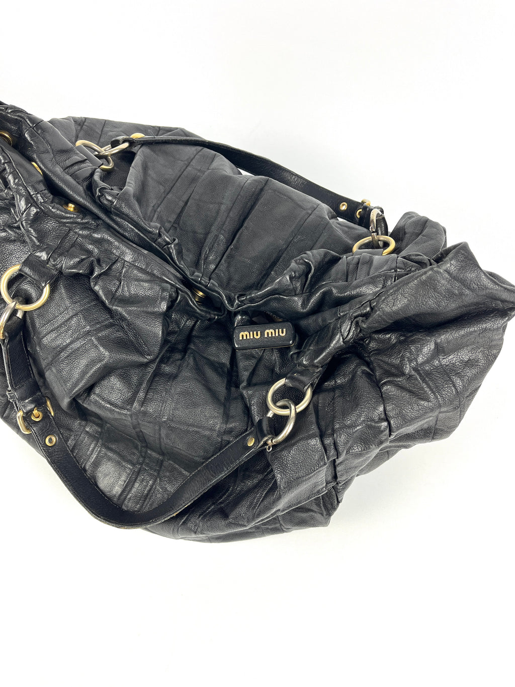 Miu Miu Ruffle Hobo