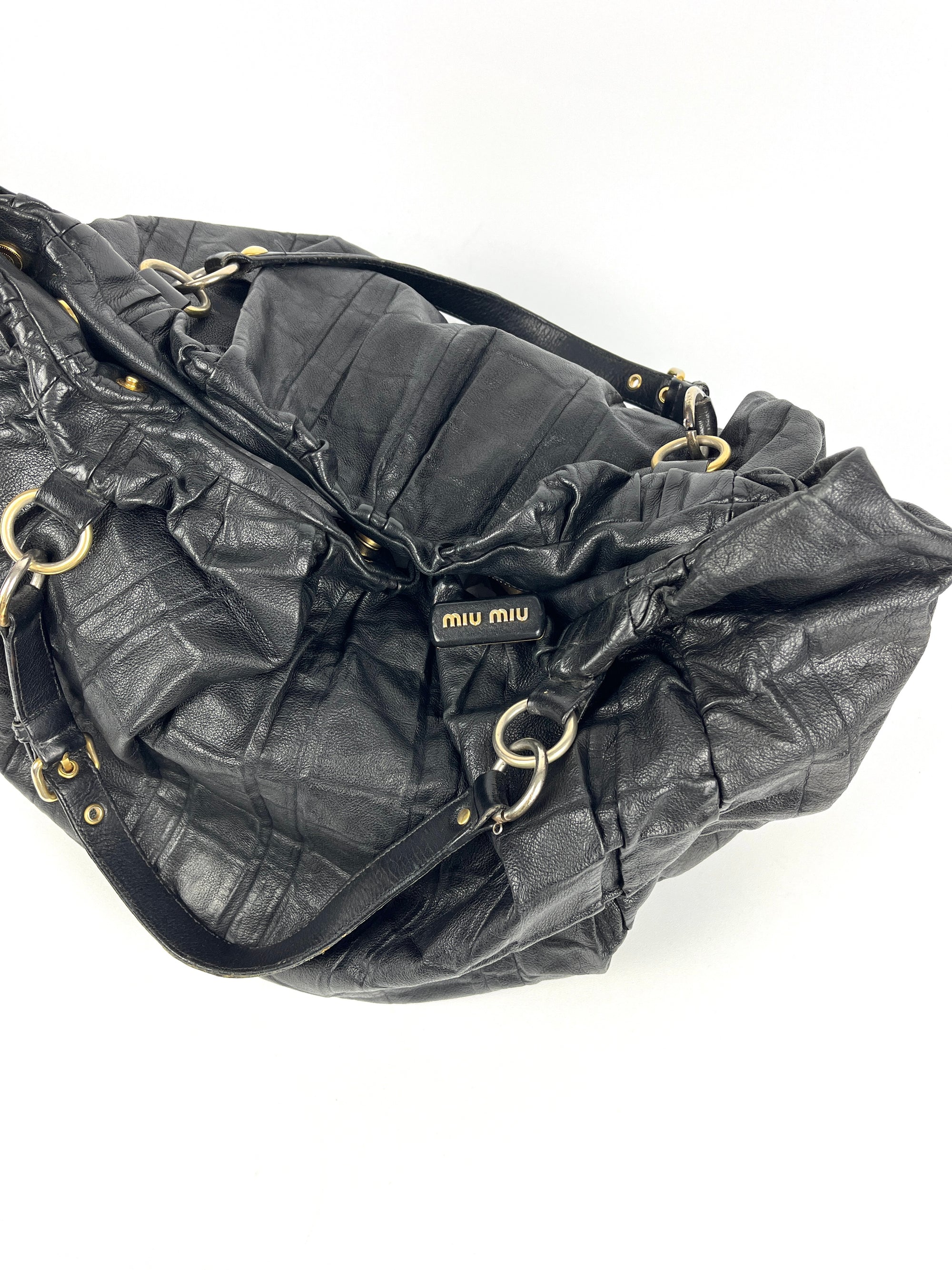 Miu Miu Ruffle Hobo