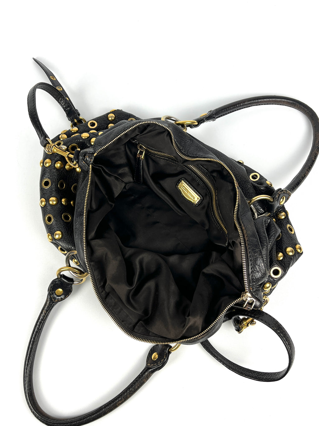 Miu Miu Studded Shopper
