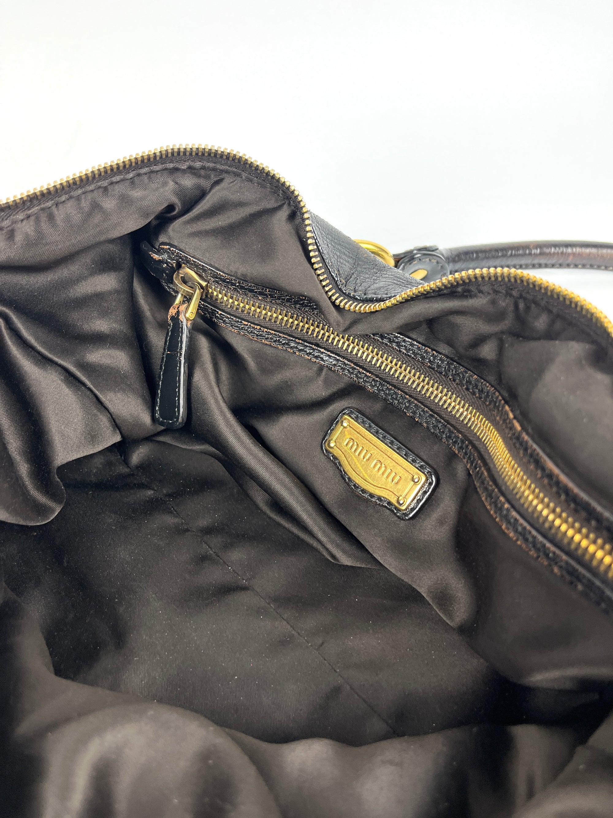 Miu Miu Studded Shopper
