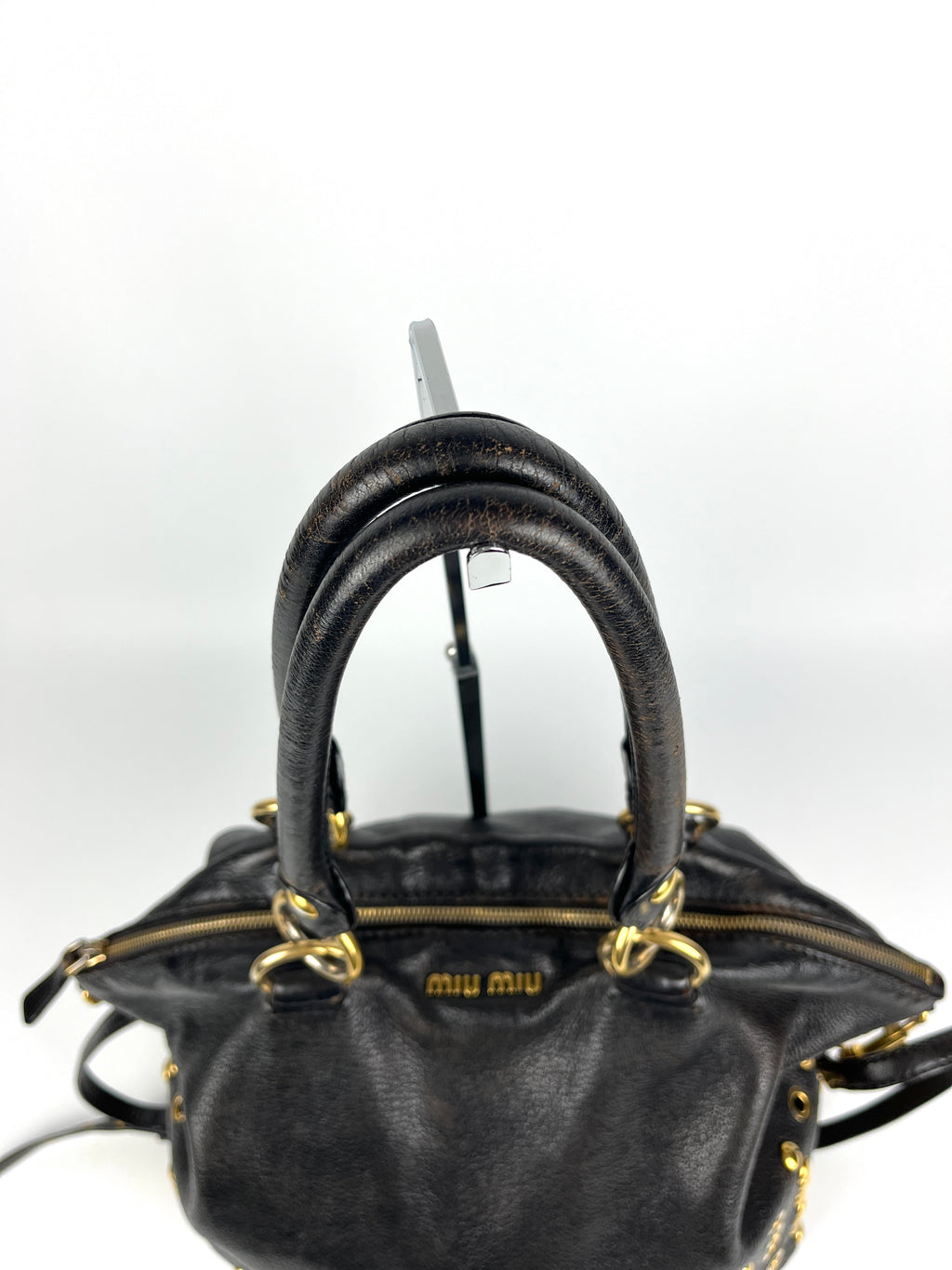 Miu Miu Studded Shopper