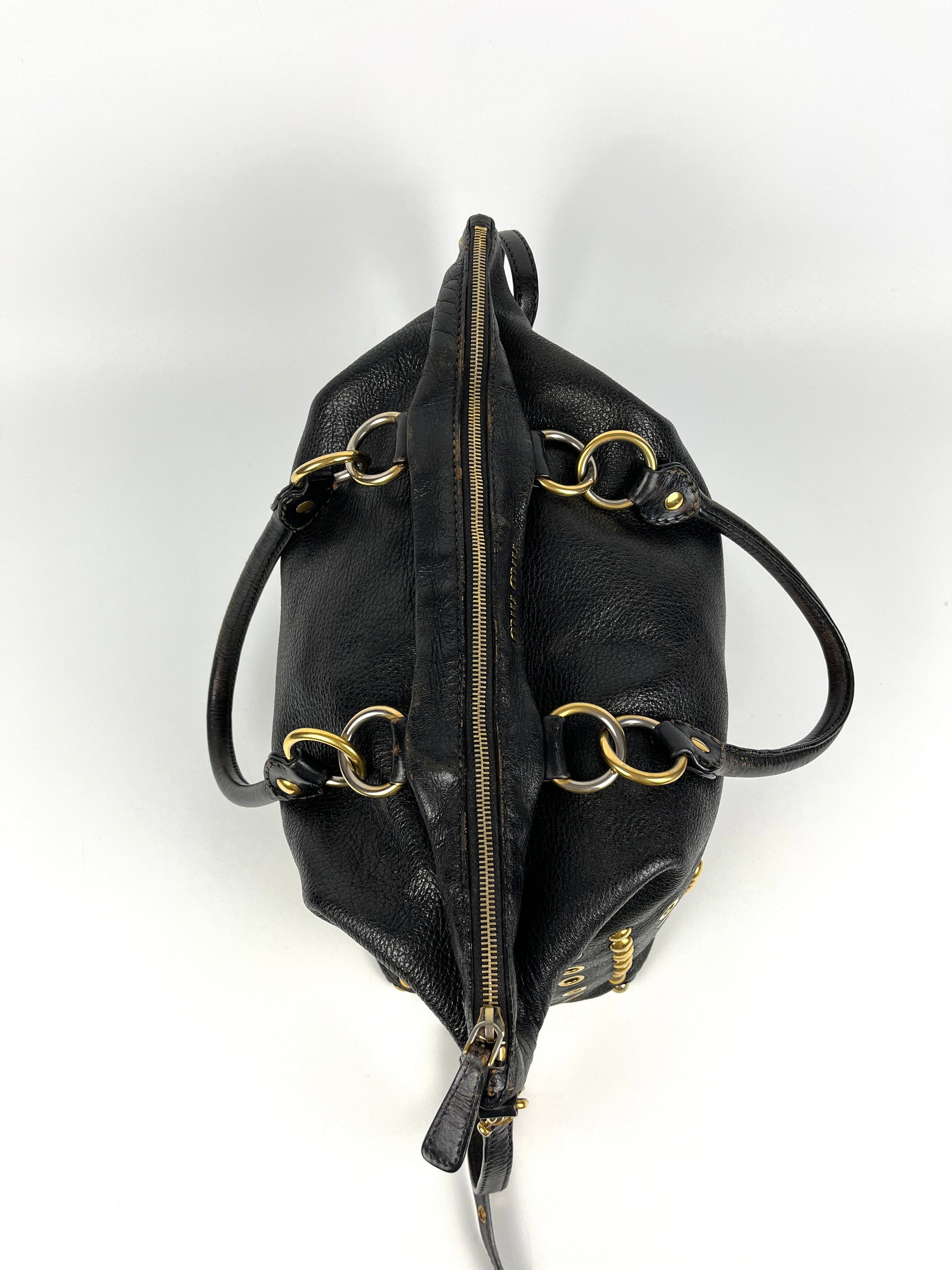 Miu Miu Studded Shopper