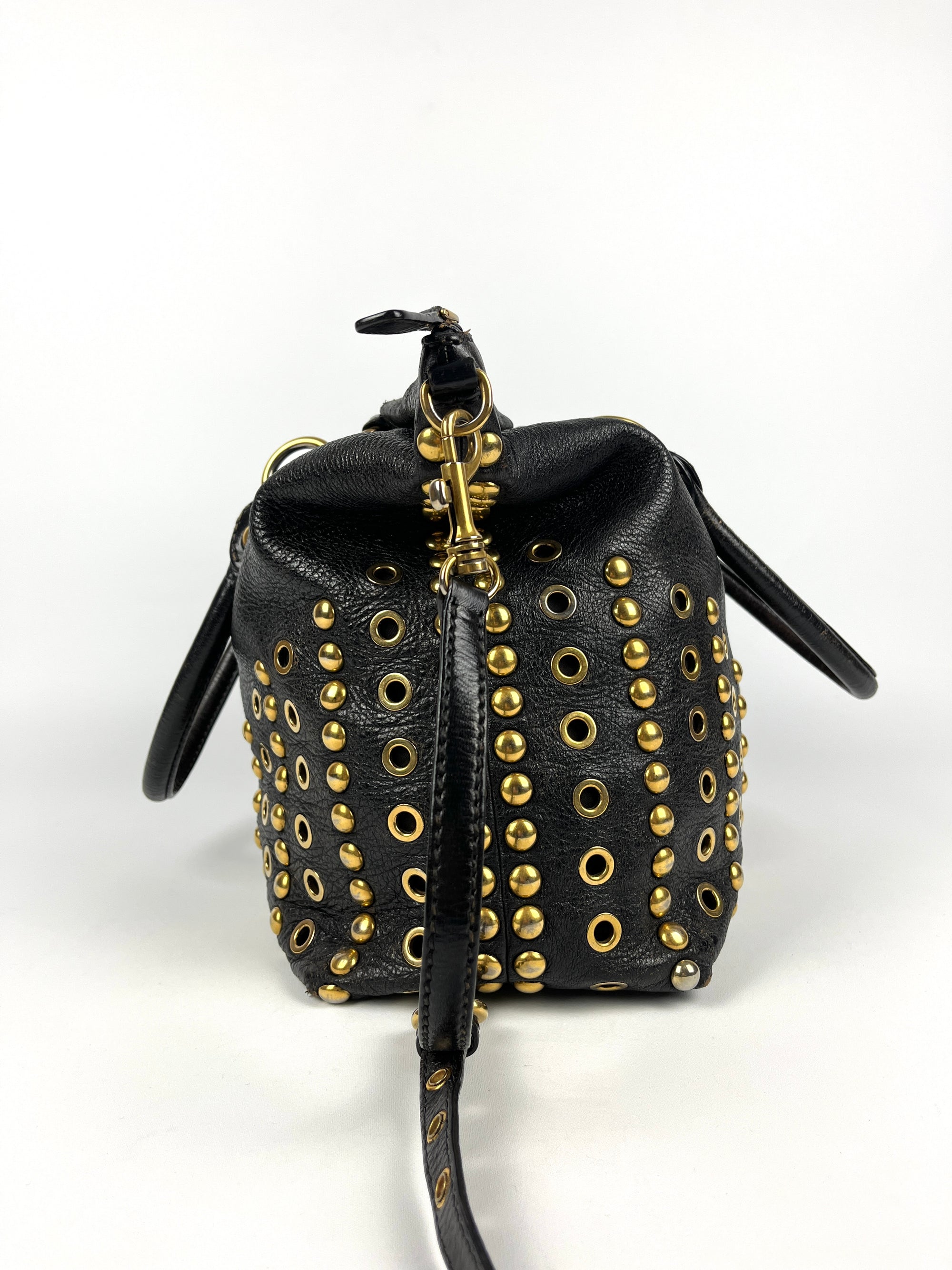 Miu Miu Studded Shopper