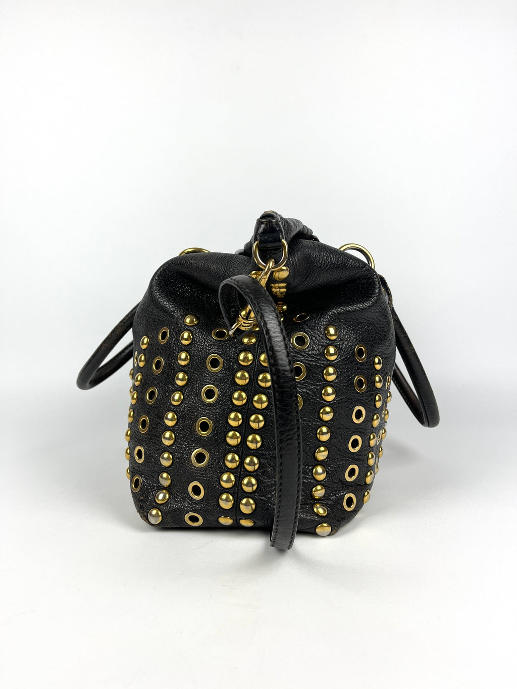 Miu Miu Studded Shopper