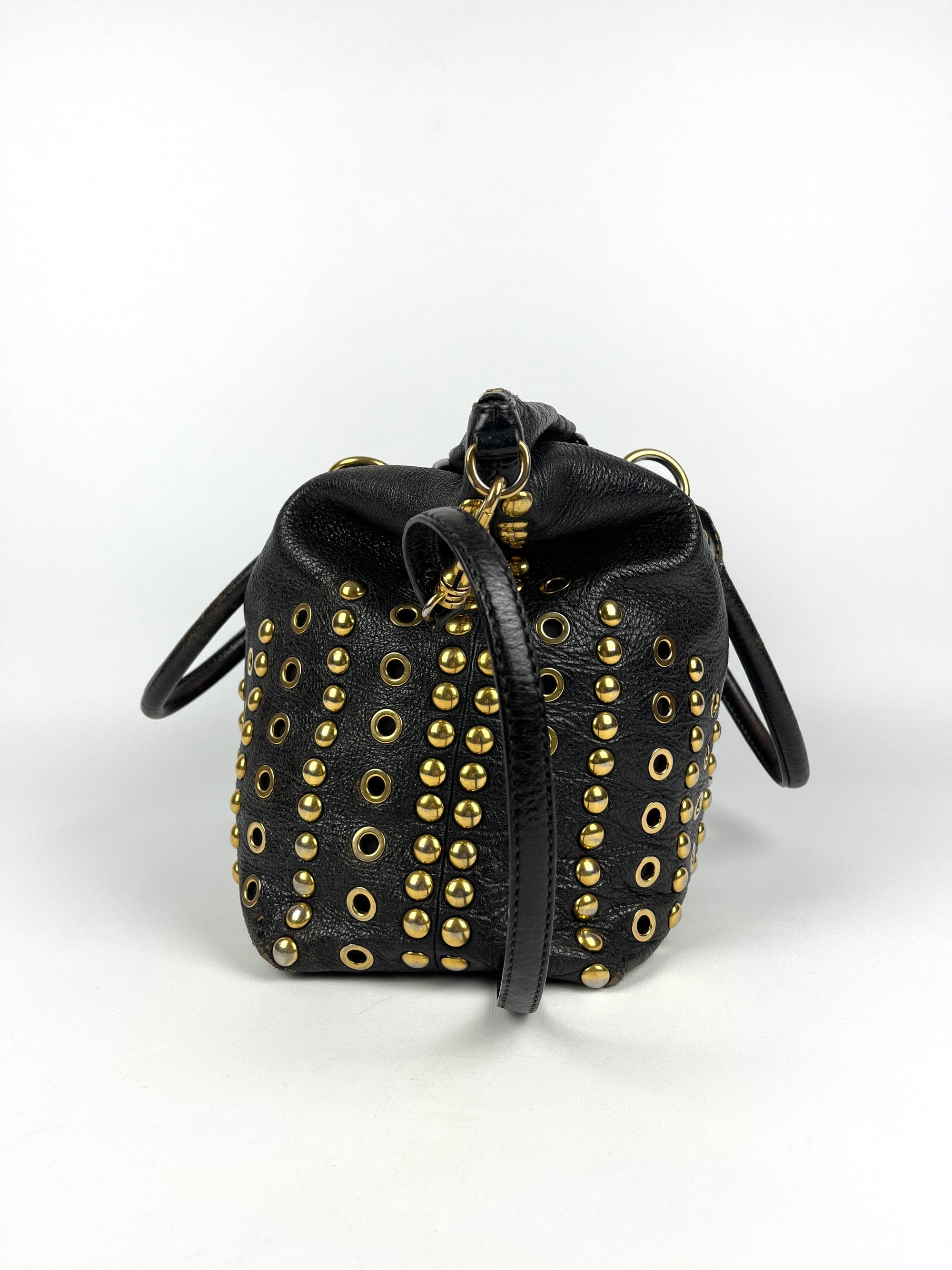 Miu Miu Studded Shopper
