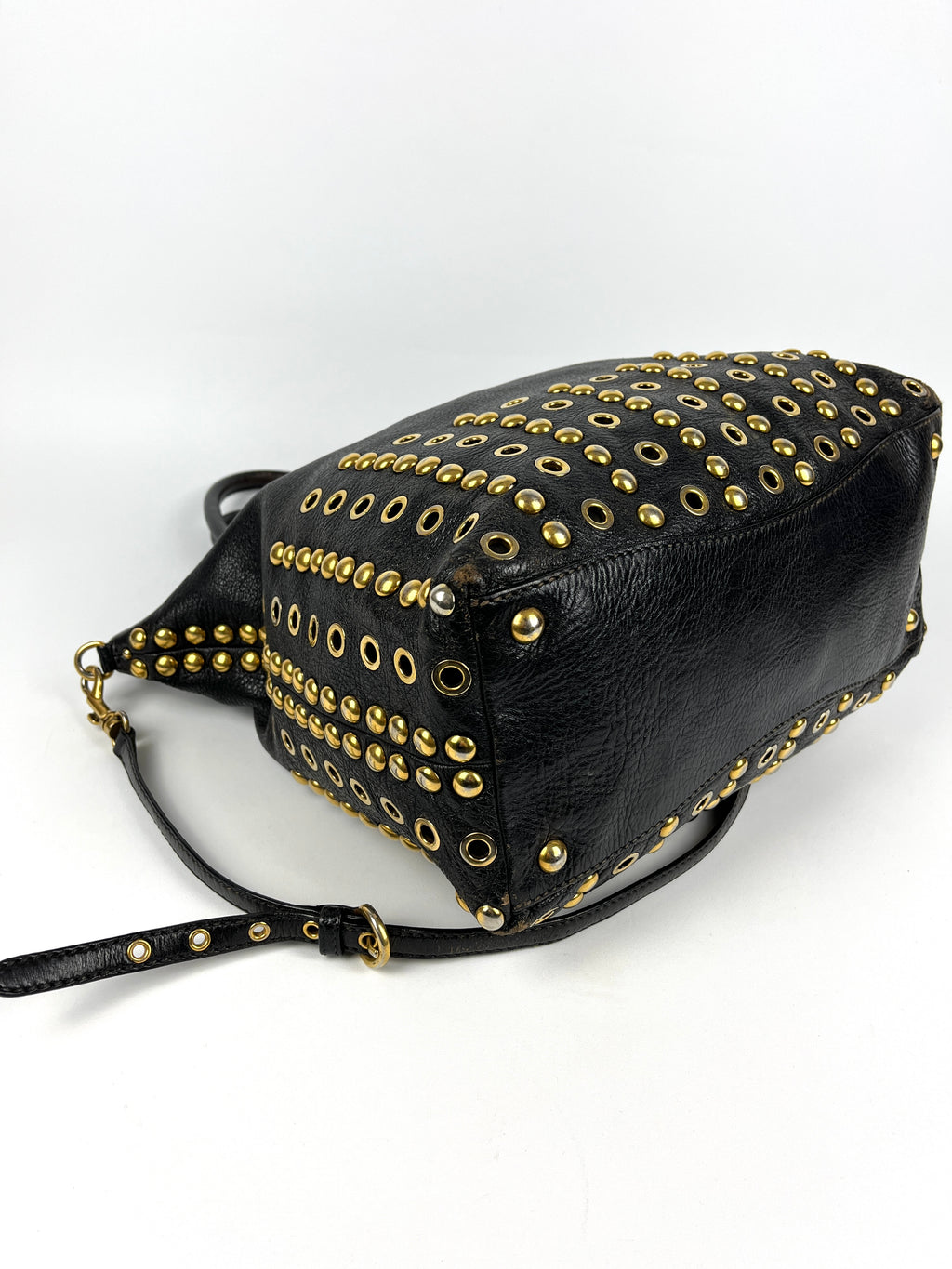 Miu Miu Studded Shopper
