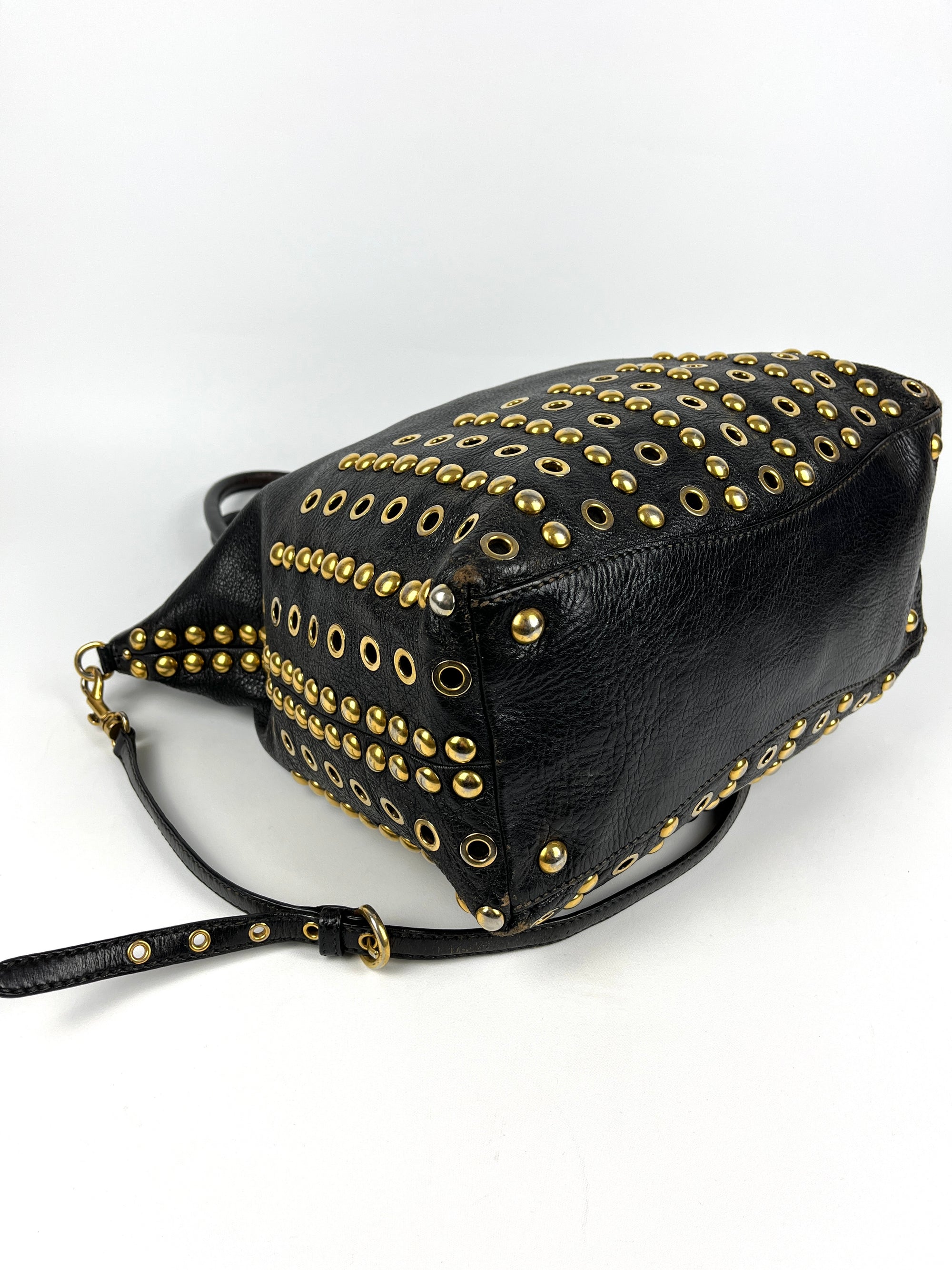 Miu Miu Studded Shopper