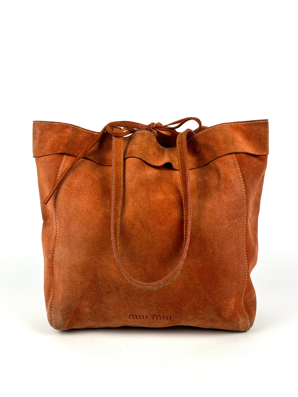 Miu Miu Suede Tote
