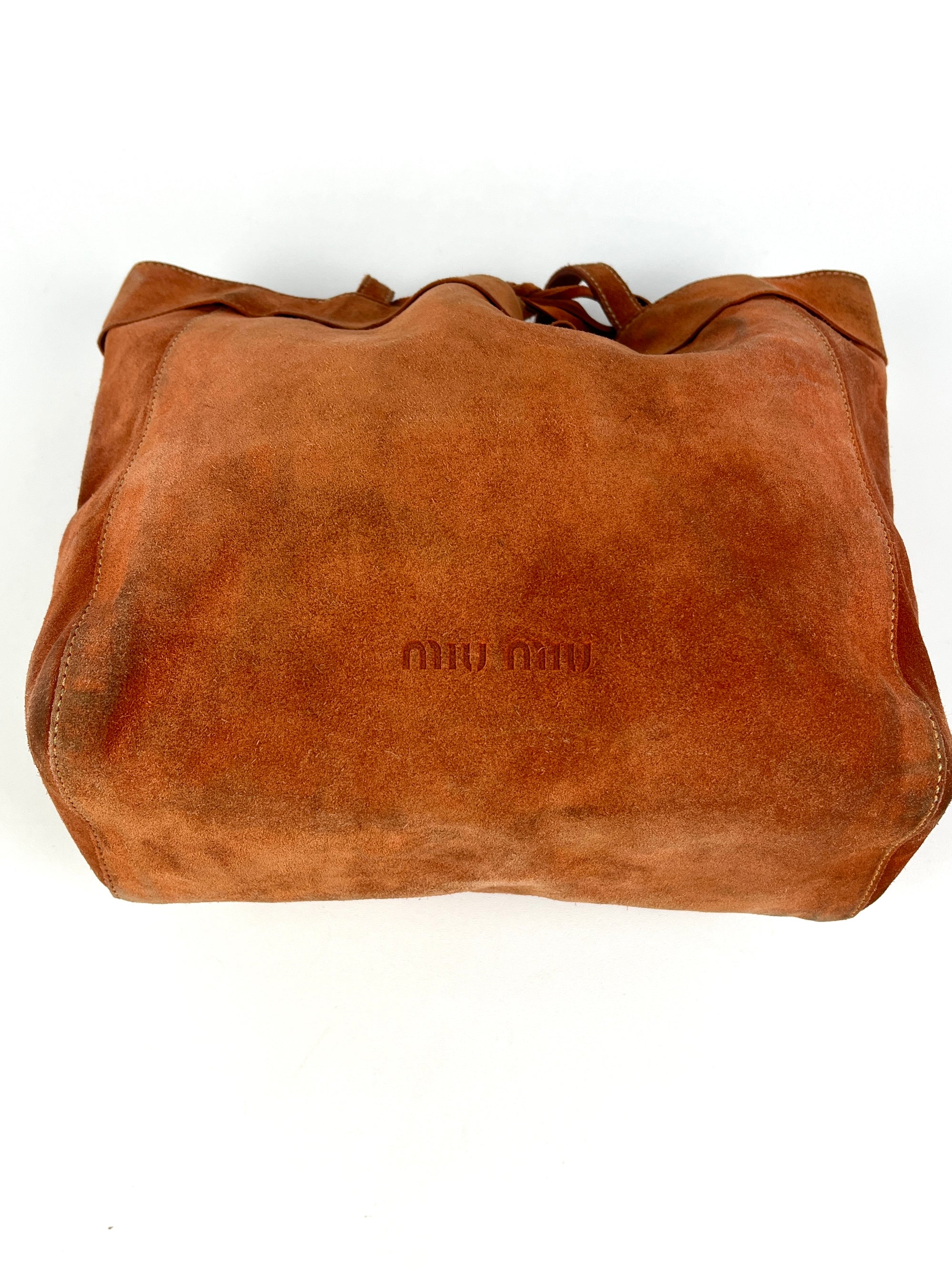 Miu Miu Suede Tote