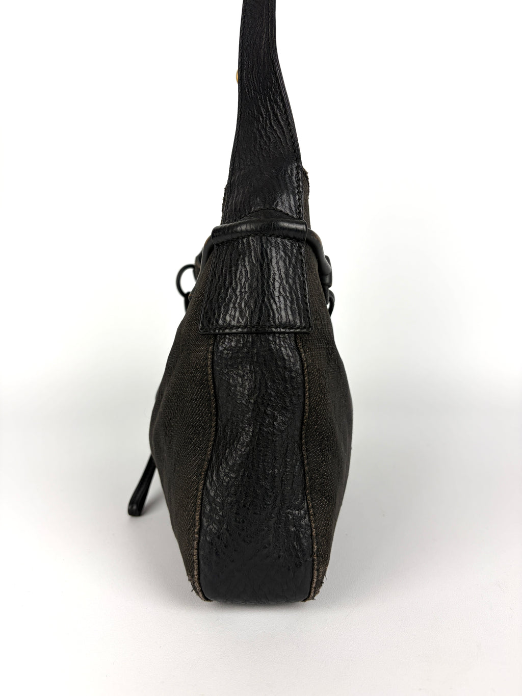 Gucci Horsebit GG Canvas Shoulder Bag