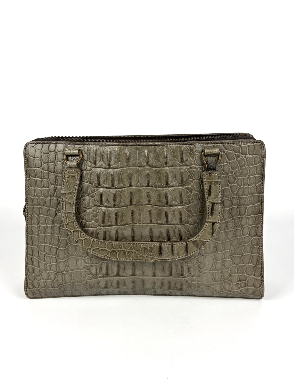 Miu Miu crocodile-effect handbag