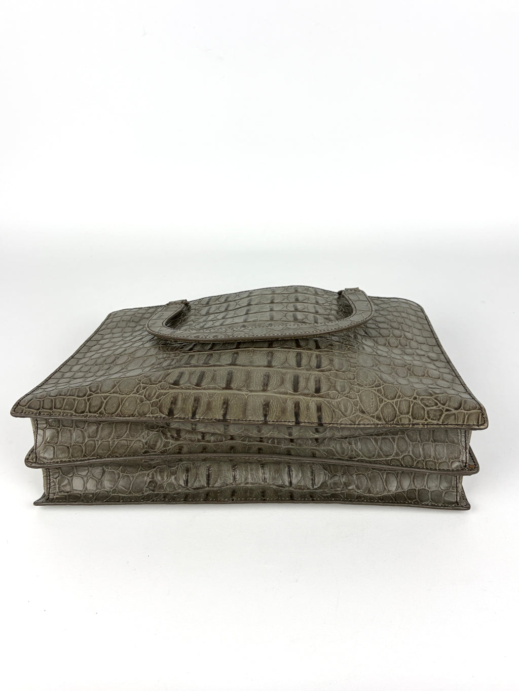 Miu Miu crocodile-effect handbag