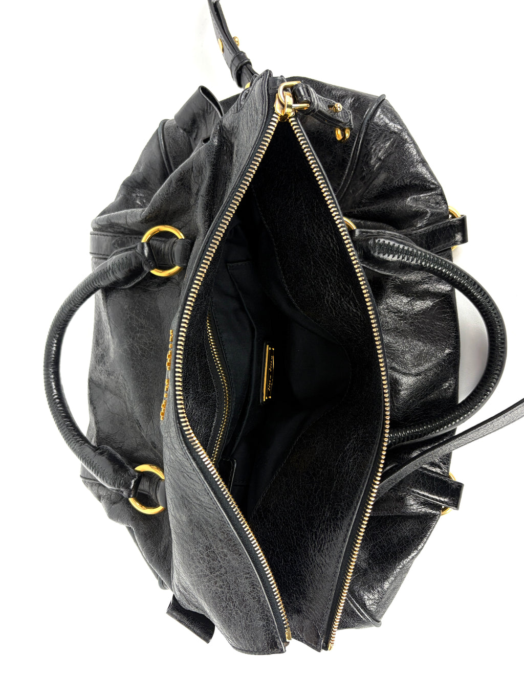 Miu Miu Vitello Lux 2-way Bow Satchel