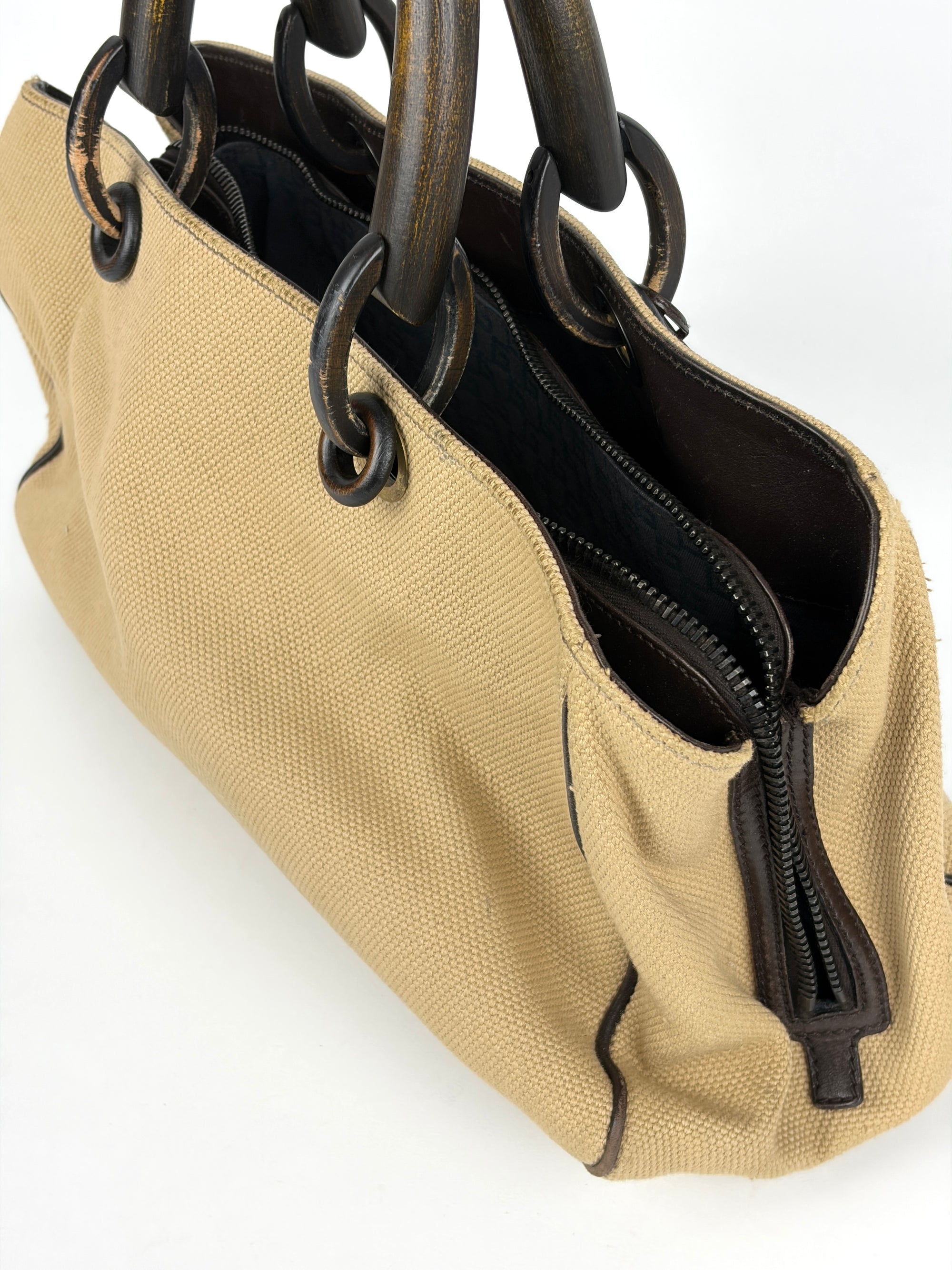 Gucci Canvas Handbag
