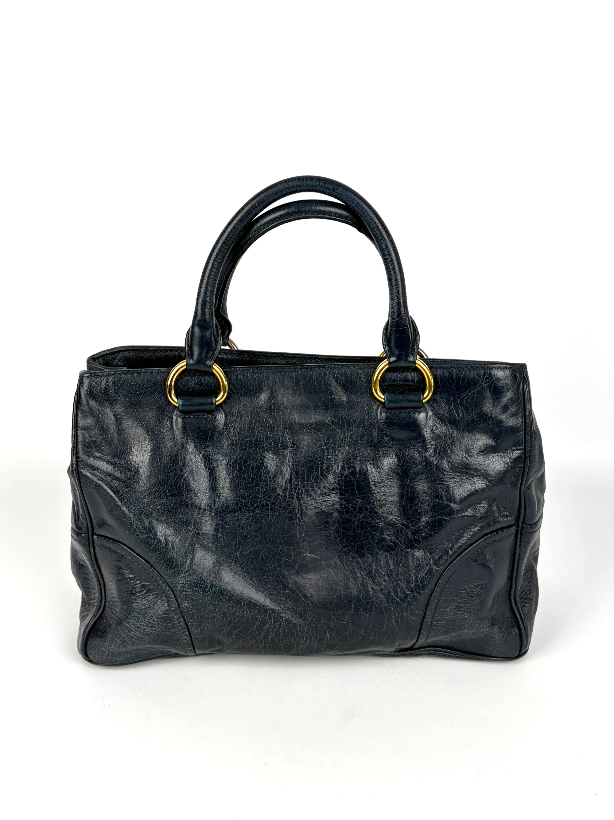 Miu Miu Vitello Shine Handbag
