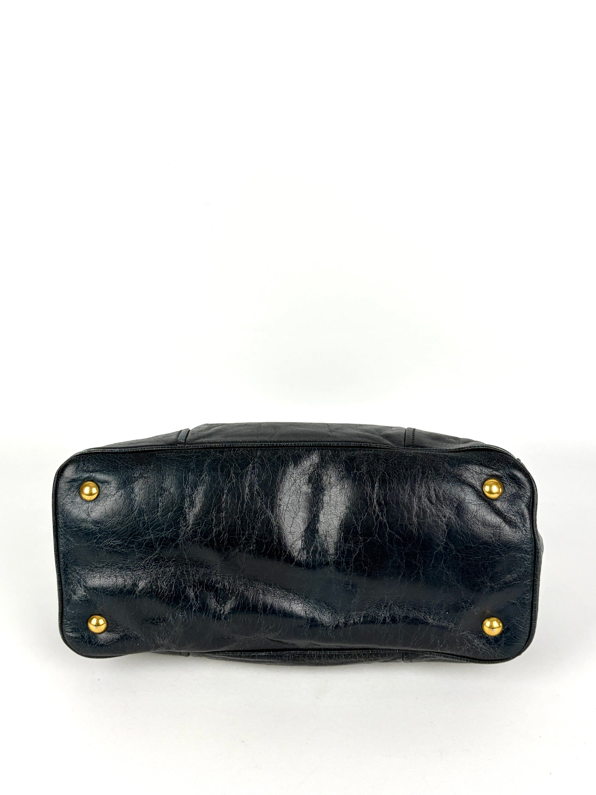 Miu Miu Vitello Shine Handbag