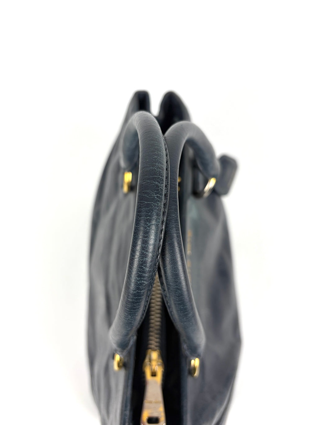 Miu Miu Vitello Shine Handbag