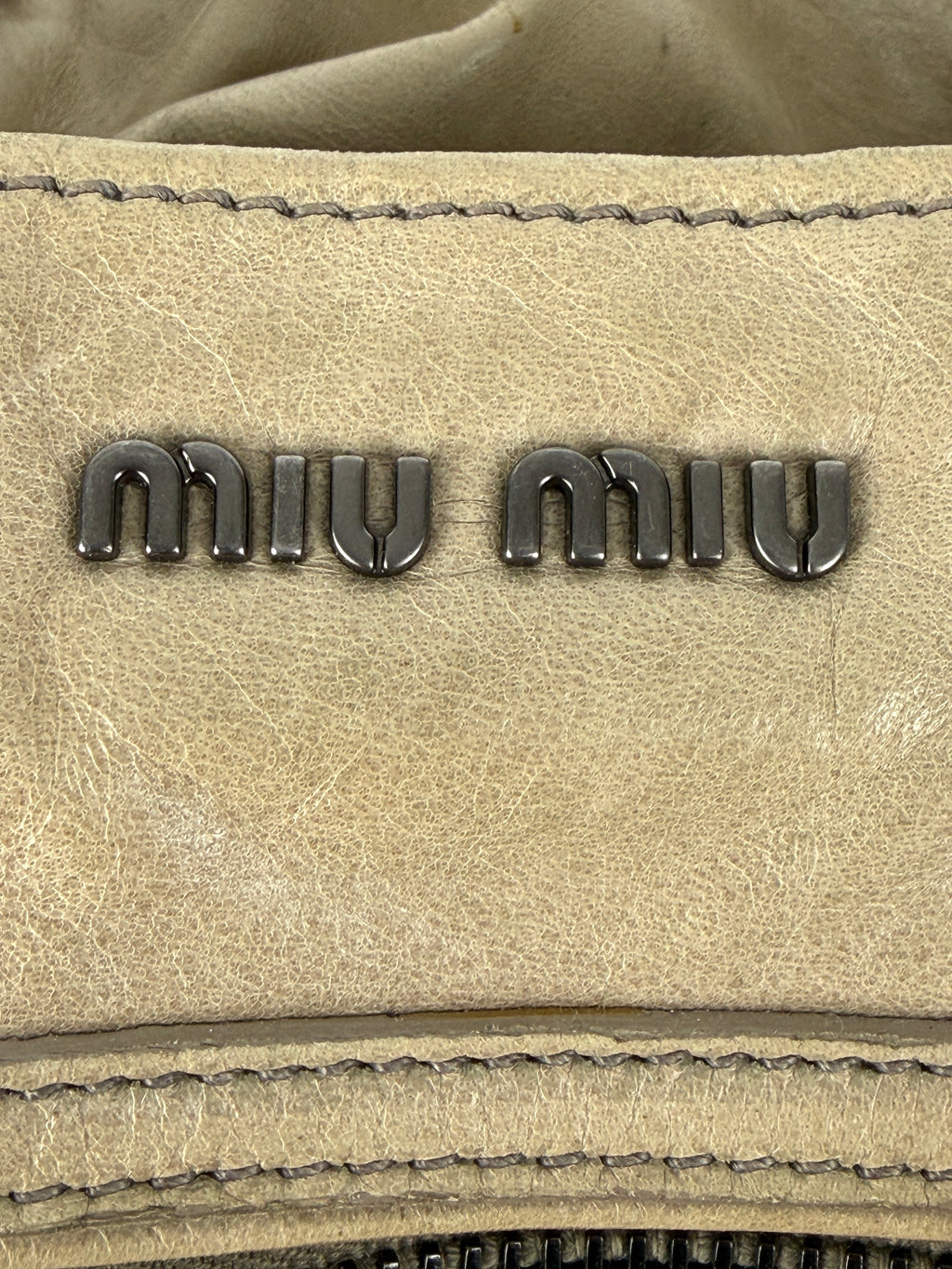 Miu Miu Vitello Tote
