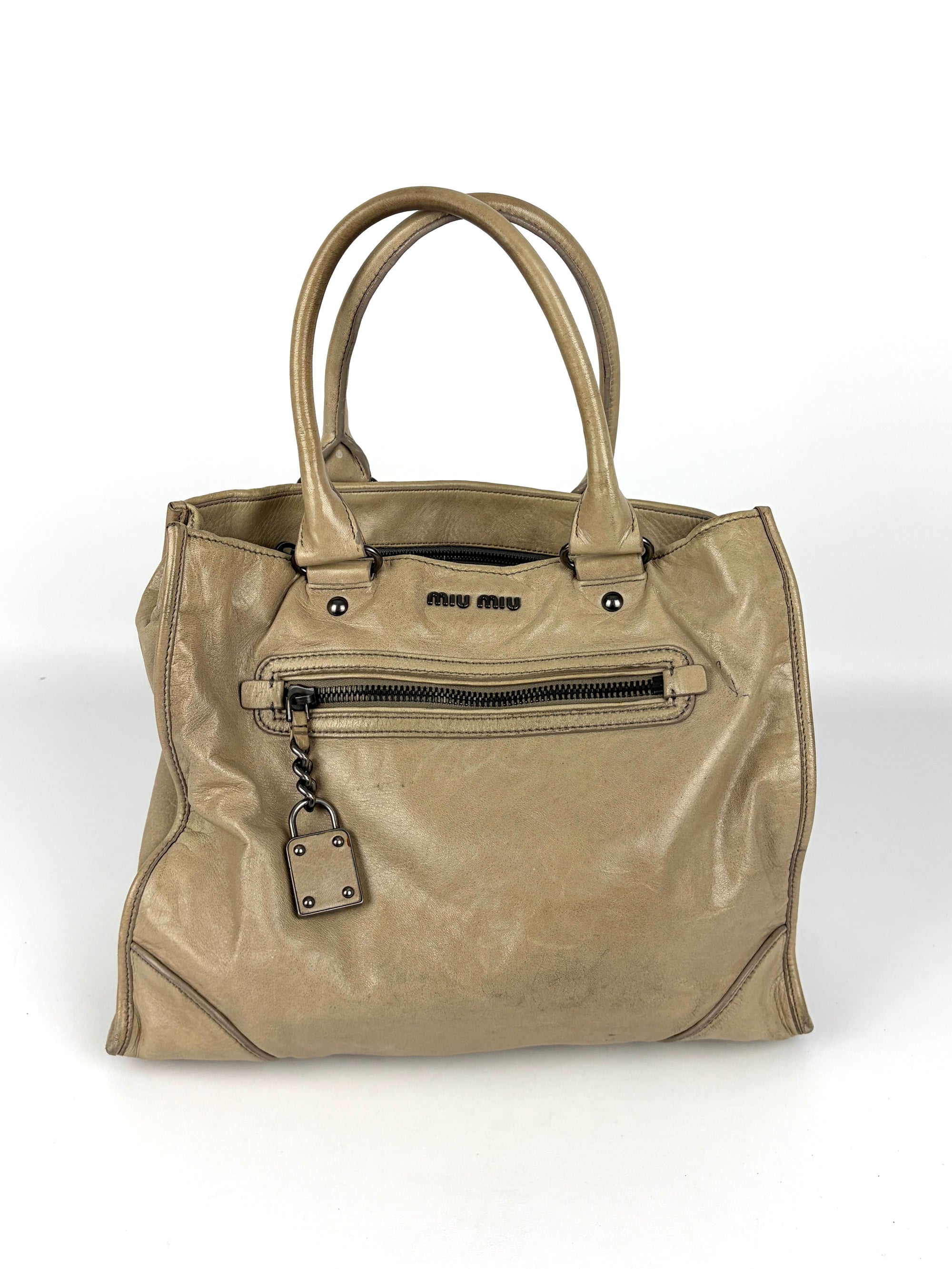 Miu Miu Vitello Tote