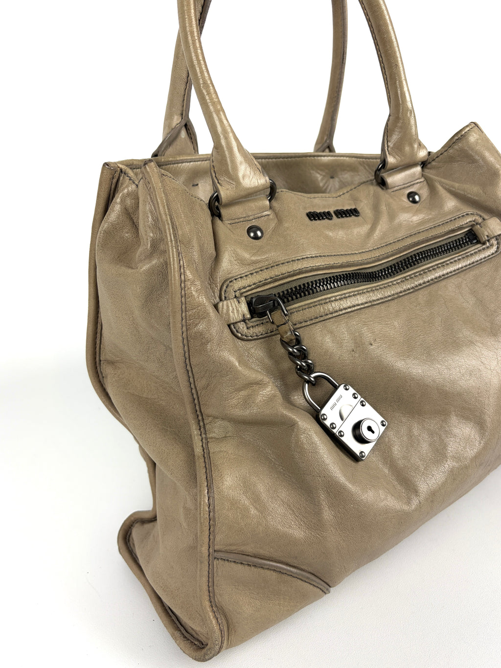 Miu Miu Vitello Tote